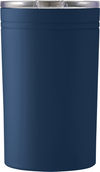 Am image of a Custom Sherpa 11oz Vacuum Tumbler & Insulator in Navy!