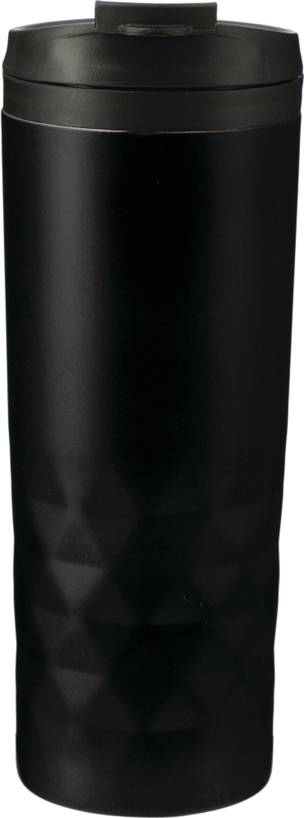 Am image of a Custom Kappa 16oz Tumbler in Black!