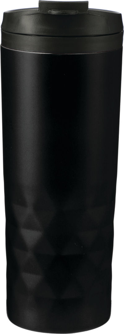 Am image of a Custom Kappa 16oz Tumbler in Black!