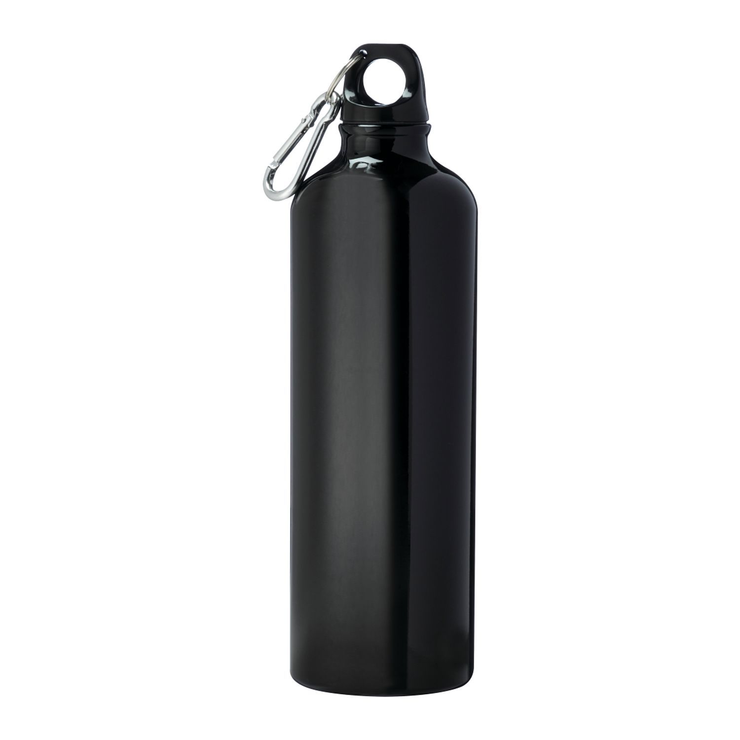 Pacific 26oz Aluminum Sports Bottle in Black