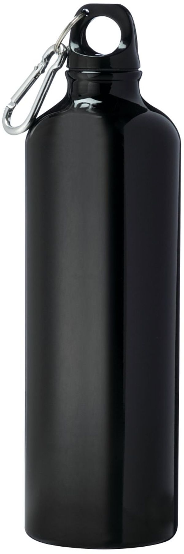 Am image of a Custom Pacific 26oz Aluminum Sports Bottle in Black!