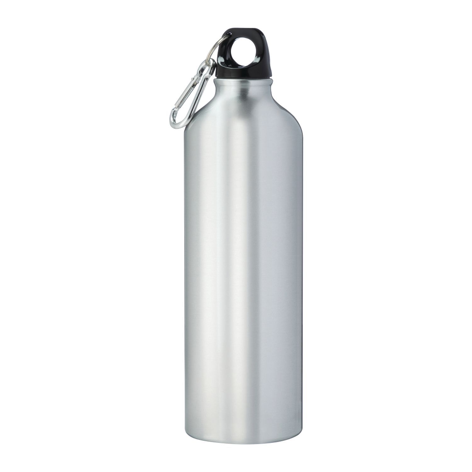 Pacific 26oz Aluminum Sports Bottle in Silver