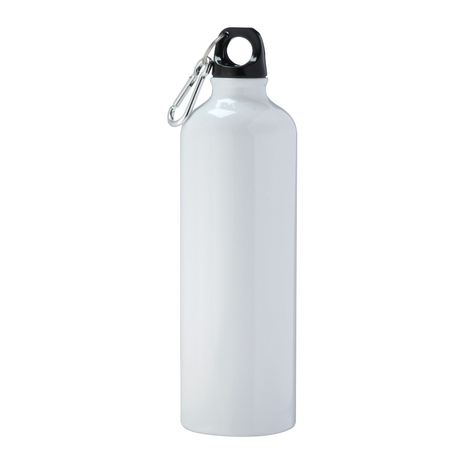 Pacific 26oz Aluminum Sports Bottle in White