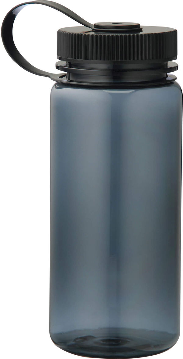 Am image of a Custom Montego 21oz Sports Bottle in Transparent Black!