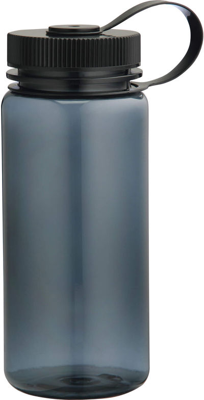 Am image of a Custom Montego 21oz Sports Bottle in Transparent Black!