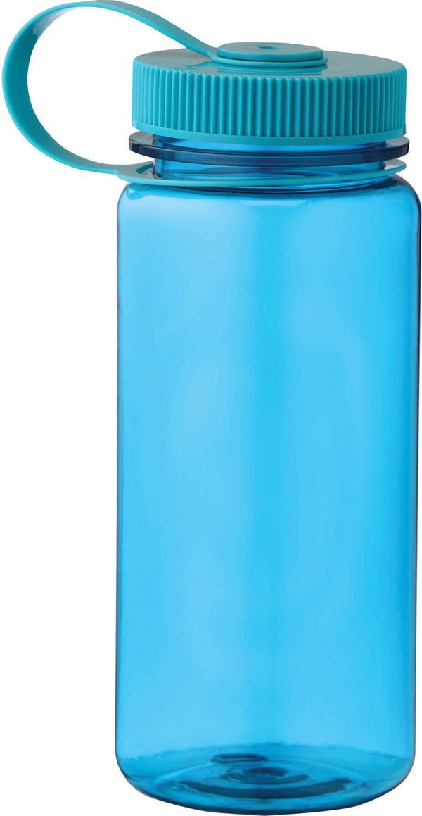 Am image of a Custom Montego 21oz Sports Bottle in Transparent Process Blue!