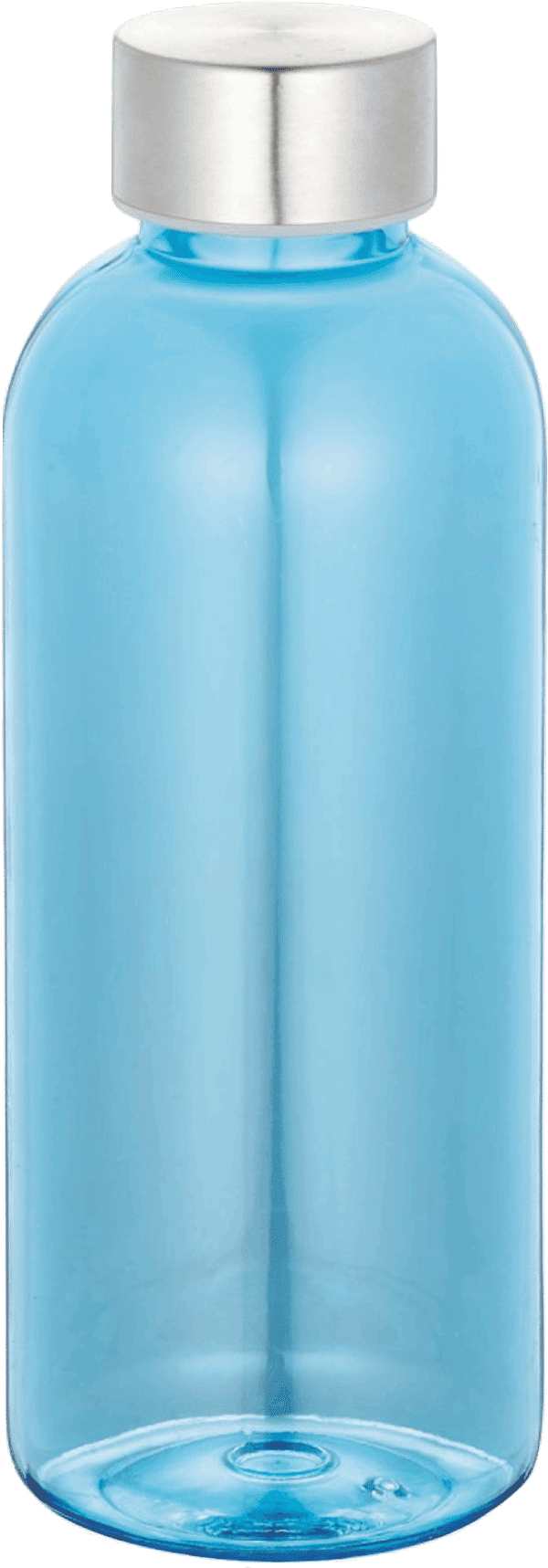 Am image of a Custom Elixir 20oz Tritan Sports Bottle in Translucent Royal Blue!