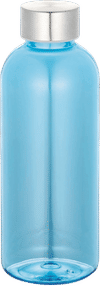 Am image of a Custom Elixir 20oz Tritan Sports Bottle in Translucent Royal Blue!