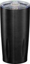 Am image of a Custom Rocky 20oz Vacuum Tumbler in Black!