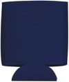 Am image of a Custom 12oz Collapsible Can Insulator in Navy Blue!