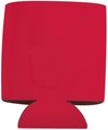 Am image of a Custom 12oz Collapsible Can Insulator in Red!