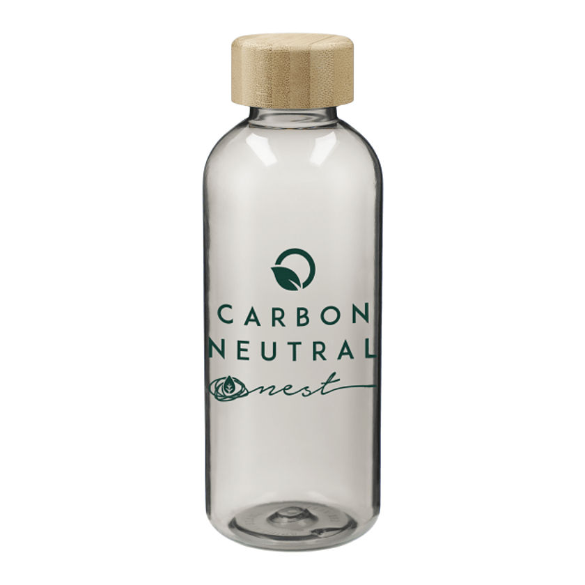Sona 22oz RPET Reusable Bottle with FSC® 100 Percent Bamboo Lid