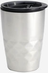 Am image of a Custom Kappa 12oz Tumbler in Silver!