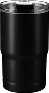 Am image of a Custom Bluff 12oz Vacuum Tumbler & Cooler in Black!