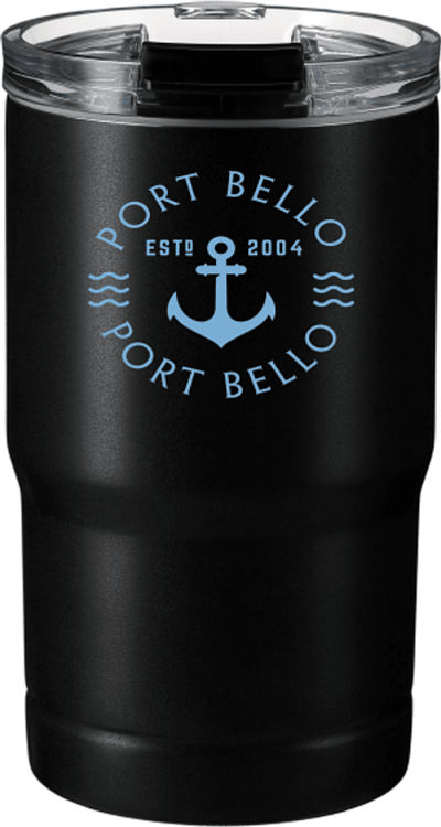 An image of a Custom Bluff 12oz Vacuum Tumbler & Cooler!