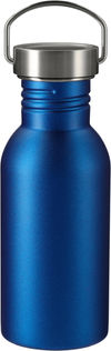 Am image of a Custom Thor 20oz Stainless Sports Bottle in Blue!
