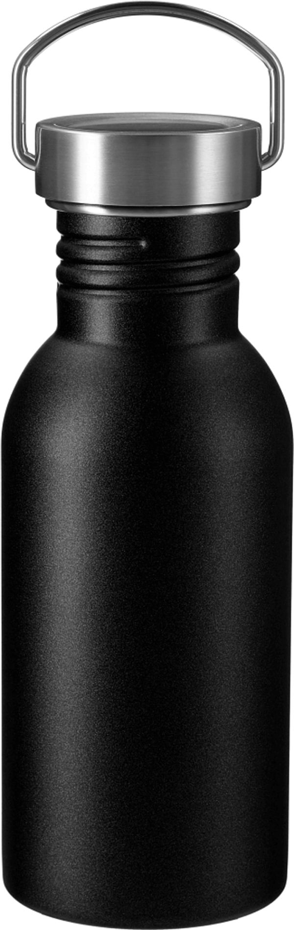 Am image of a Custom Thor 20oz Stainless Sports Bottle in Black!