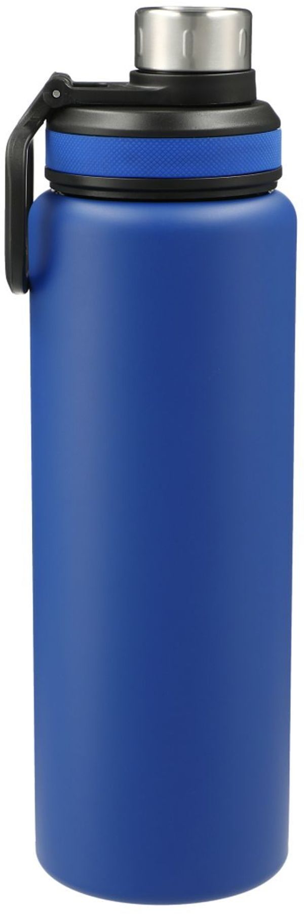 Am image of a Custom Vasco 32oz Stainless Steel Bottle in Blue!