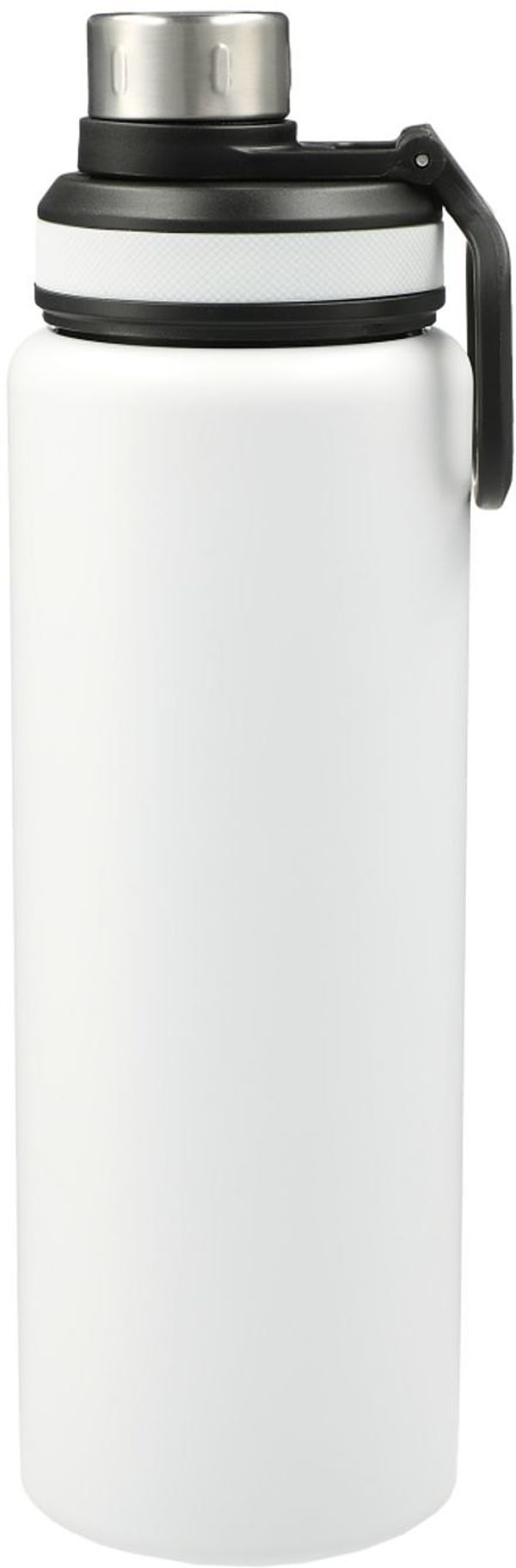Am image of a Custom Vasco 32oz Stainless Steel Bottle in White!