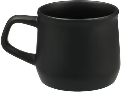 Am image of a Custom Angus 12oz Ceramic Mug in Black!