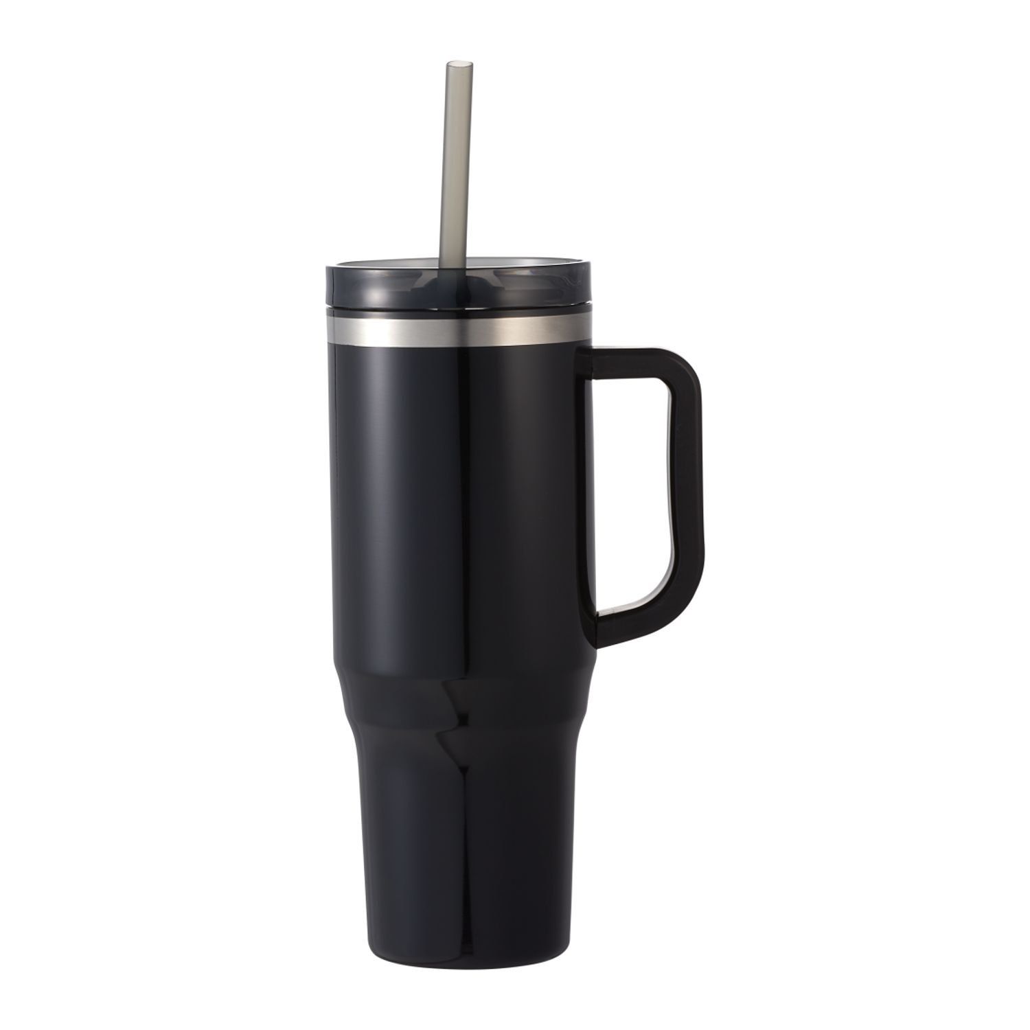 Thor 40 oz EcoFriendly Straw Tumbler in Black