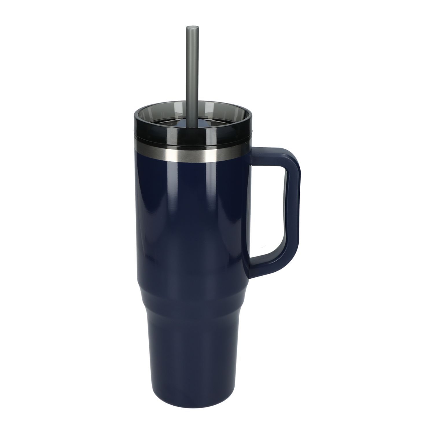 Thor 40 oz EcoFriendly Straw Tumbler in Navy