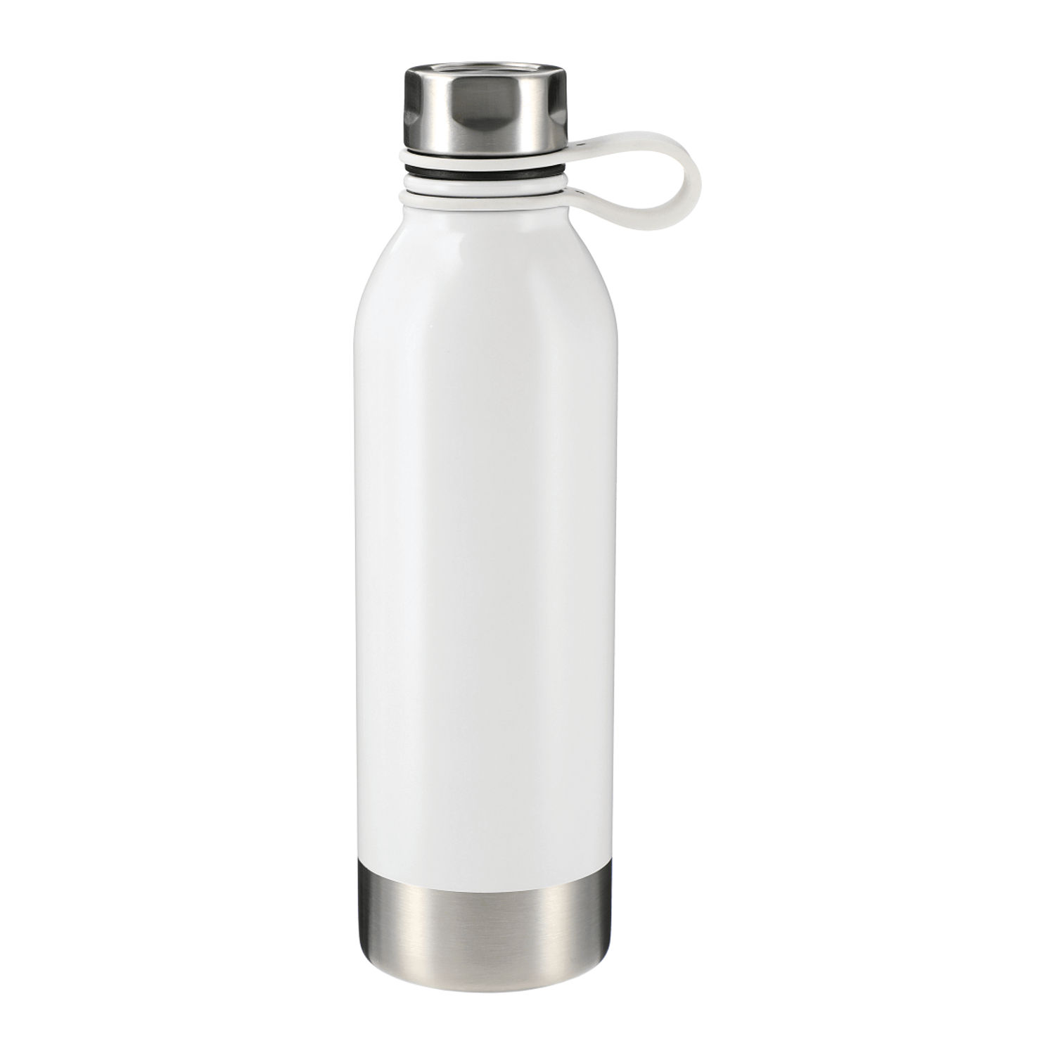 Perth 25oz Stainless Sports Bottle in White