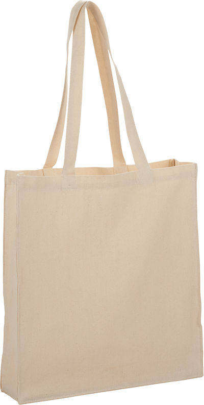 Am image of a Custom Odessa 8oz Cotton Canvas Tote in Natural!