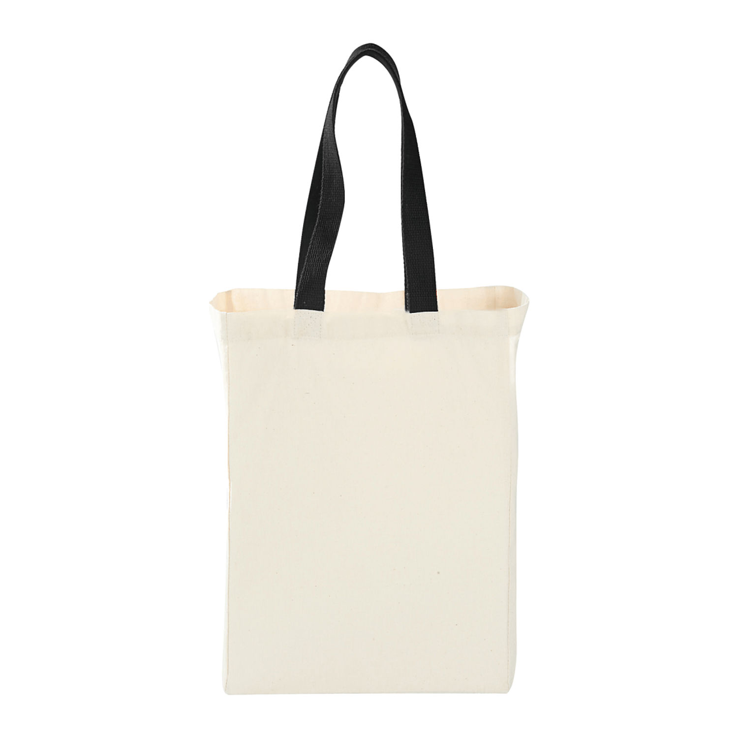 Nebraska 5oz Cotton Canvas Grocery Tote in Black