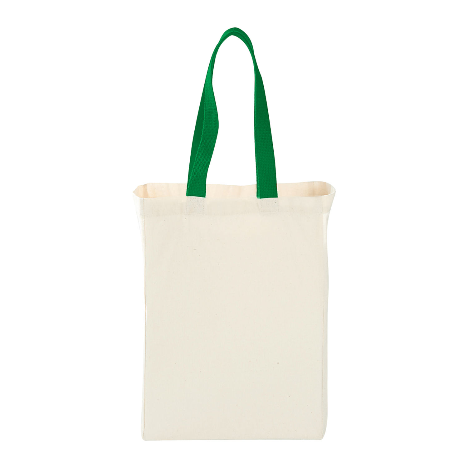 Nebraska 5oz Cotton Canvas Grocery Tote in Green