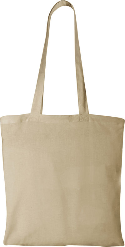 Am image of a Custom Carolina 4oz Cotton Canvas Tote in Natural!