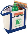 An image of a Custom Lighthouse 24 Can NonWoven Tote Cooler!