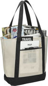 An image of a Custom Lighthouse Non Woven Boat Tote!