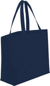 Am image of a Custom Big Boy NonWoven Shopper Tote in Navy!