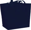 Am image of a Custom YaYa Budget Non Woven Shopper Tote in Navy!
