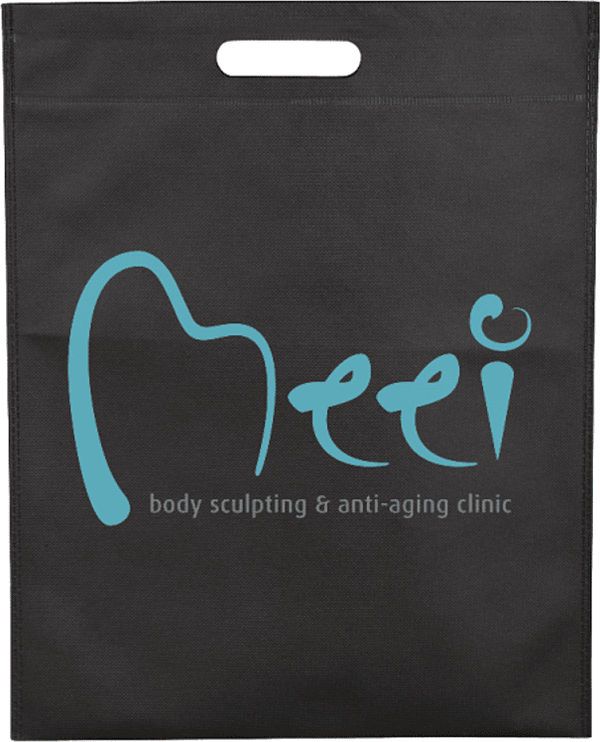 An image of a Custom Large Freedom Heat Seal Non Woven Tote!
