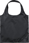 Am image of a Custom Bungalow Foldaway Shopper Tote in Black!