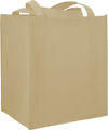Am image of a Custom Little Juno NonWoven Grocery Tote in Natural!