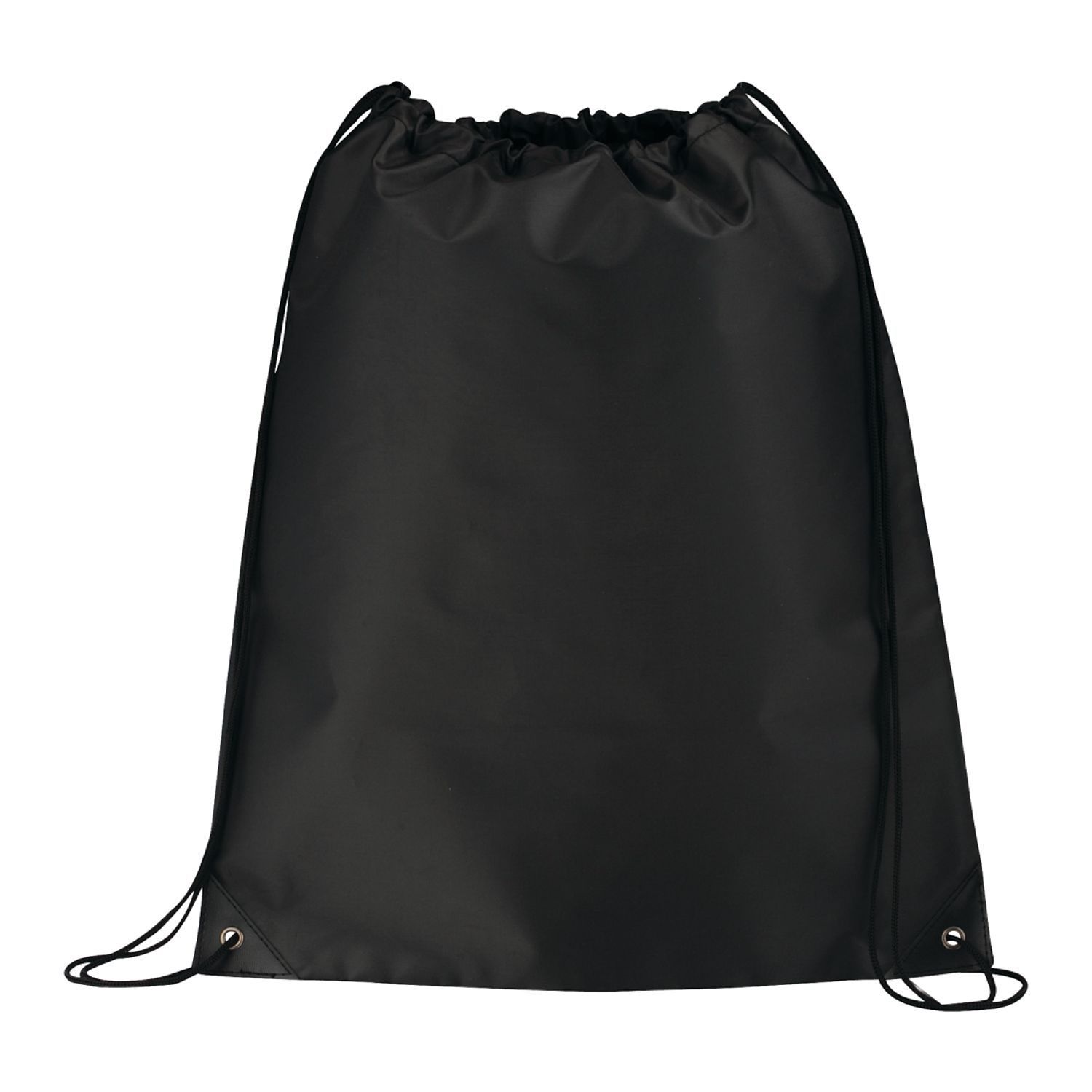 Large Oriole Drawstring Bag in Black
