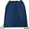 An image of a Custom Large Oriole Drawstring Bag in Navy blue!