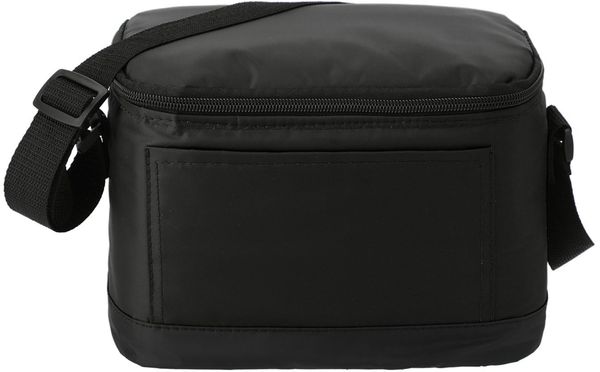 Am image of a Custom Classic 6 Can Lunch Cooler in Black!