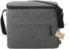 Am image of a Custom Vila Recycled 12 Can Lunch Cooler in Graphite!