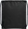 Am image of a Custom Oriole Drawstring Bag in Black!