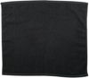 Am image of a Custom Go Go Rally Towel in Black!
