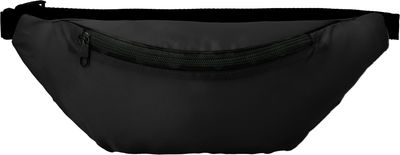 Am image of a Custom Hipster Recycled rPET Fanny Pack in Black!