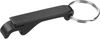 Am image of a Custom Aluminum BottleCan Opener in Black!