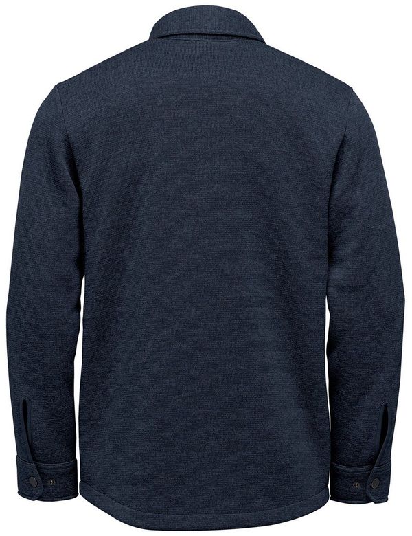 Am image of a Custom Stormtech Avalante Fleece Shirt in Navy!