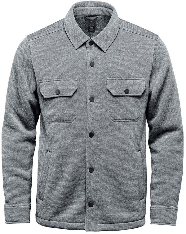 Am image of a Custom Stormtech Avalante Fleece Shirt in Granite!