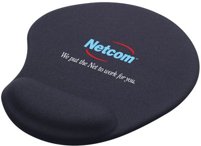 An image of a Custom Solid Jersey Gel Mouse Pad With Wrist Rest!