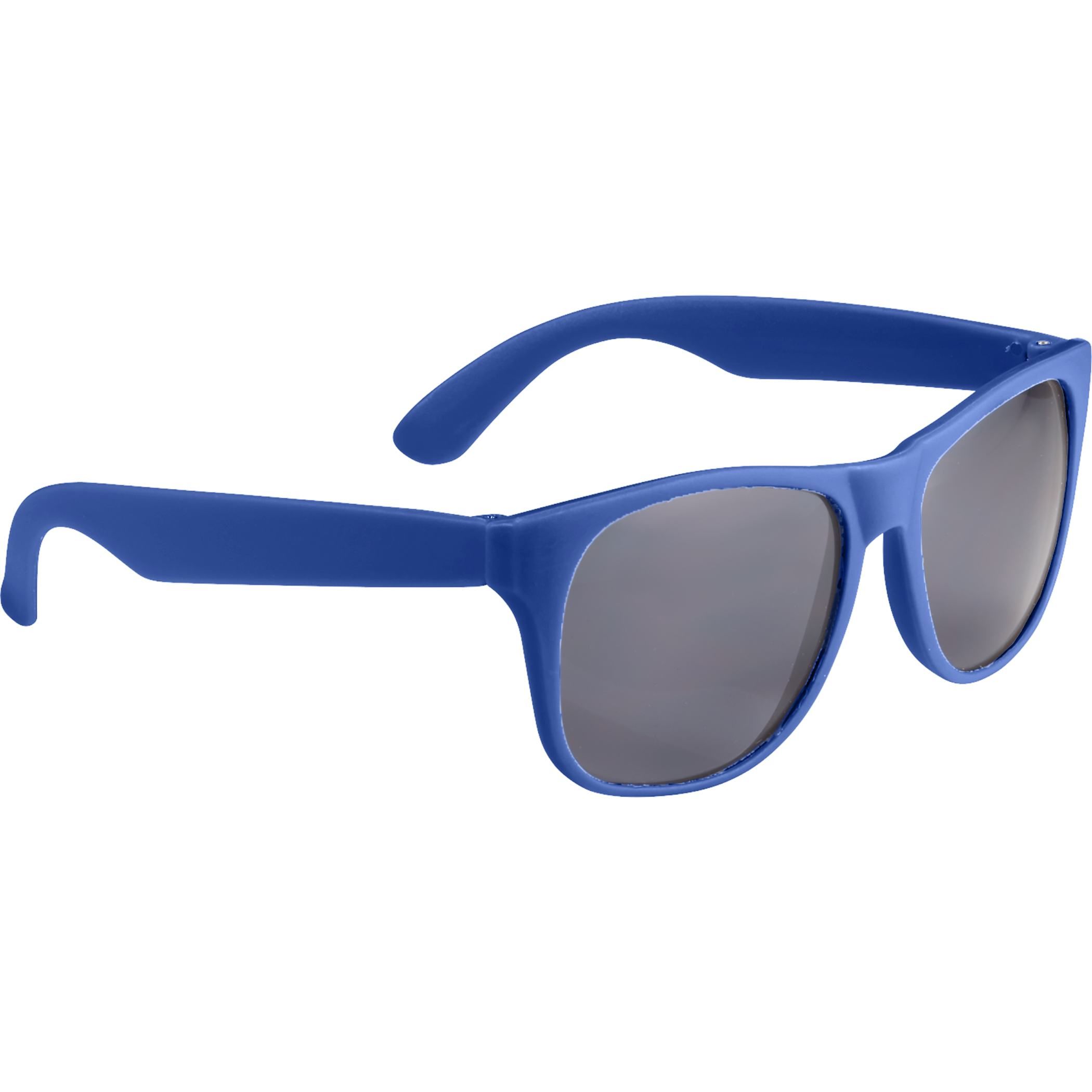 Solid Retro Sunglasses in Royal